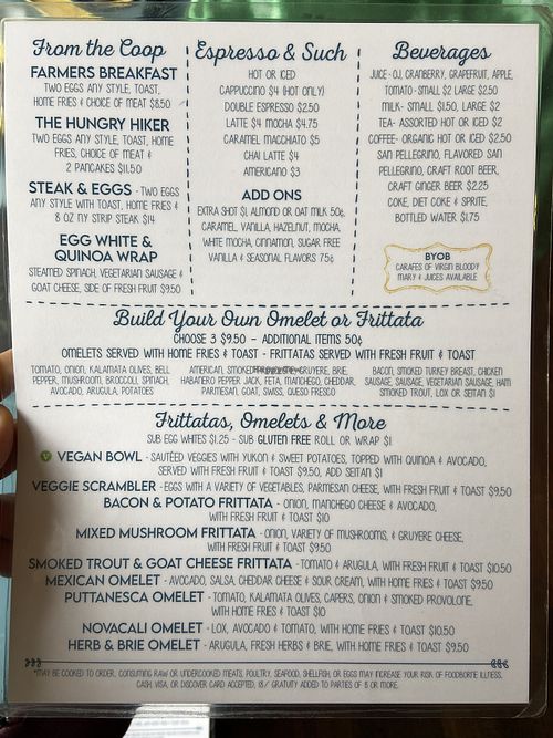   at The Cure Cafe in Stroudsburg