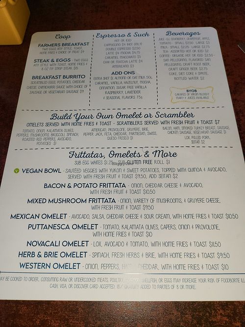  at The Cure Cafe in Stroudsburg