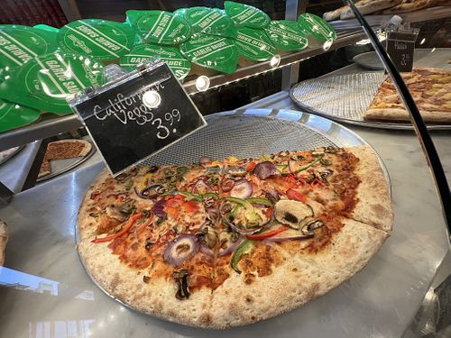 vegetarian offer  at New York Pizza - Damstraat in Amsterdam