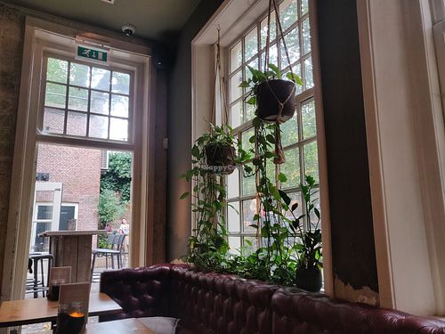 Interior (and terrace) at Pakhuis Leiden in Leiden
