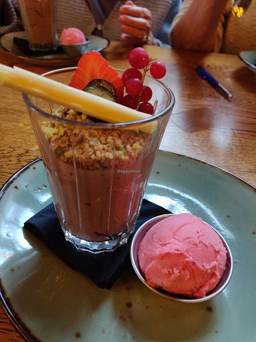 Chocolate mouse at Pakhuis Leiden in Leiden