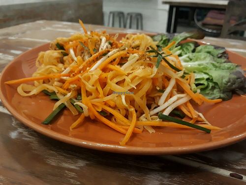 Pad Thai at Imm Aim Vegetarian and Bike Cafe in Chiang Mai