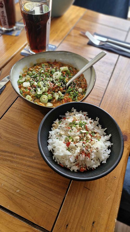 Gemüse-Kokos-Curry Bowl at Das Hafner in Gunzenhausen