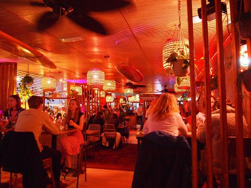 Inside atmosphere at Kona in Falmouth