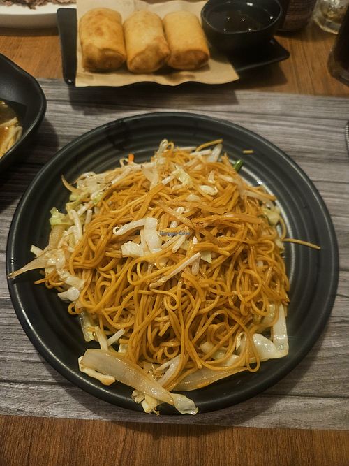 Lo Mein vegetable noodles at Let's Wok - Maybe closed in Phuket