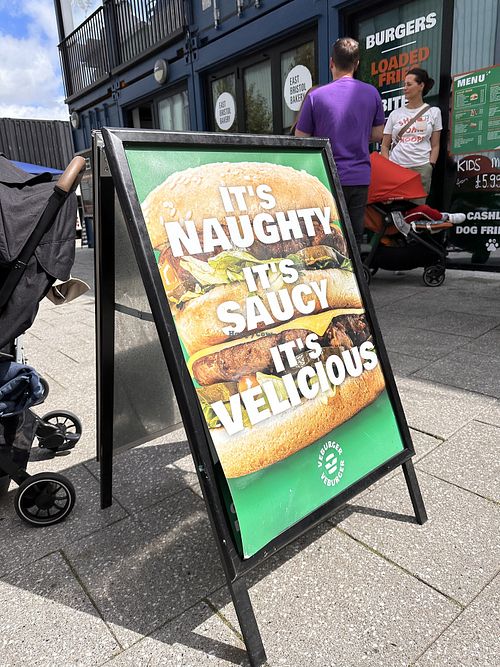   at VeBurger in Bristol