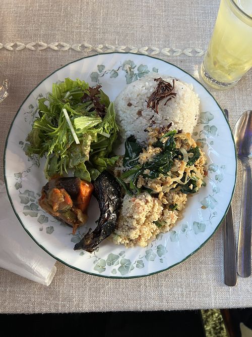 Custom vegan plate!  at Wander Kitchen in Kamakura