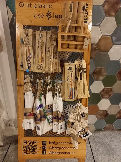 Sustainable products at The Food Trust CNX in Chiang Mai