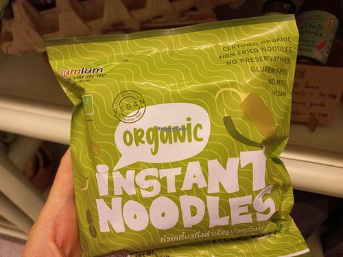 Vegan products available at The Food Trust CNX in Chiang Mai