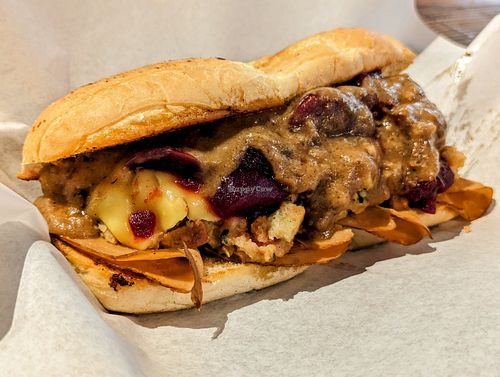 Holiday Dinner Sandwich at Vegan Soul in Boise