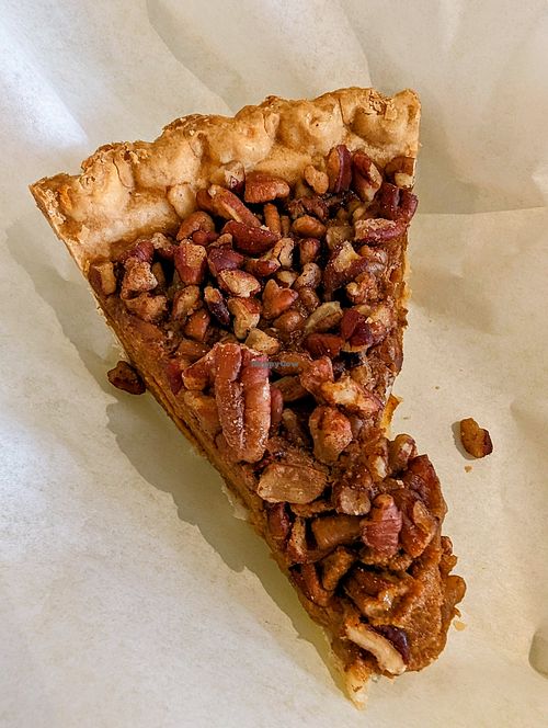 Pumpkin Pecan Pie at Vegan Soul in Boise