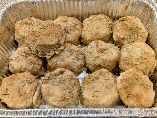 Rosemary Biscuits (Thanksgiving Catering) at Vegan Soul in Boise