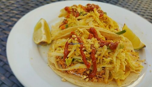 Tofu Taco Plate  at Green Bliss - the Cafe in Fullerton