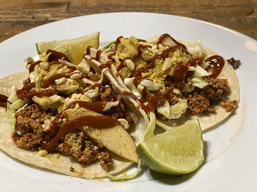 Vegan tacos at Green Bliss - the Cafe in Fullerton