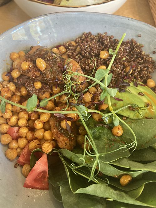 Chickpea and quinoa bowl  at Bublik - Бублик in Bishkek