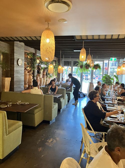 Seating  at Colombo Social in Enmore