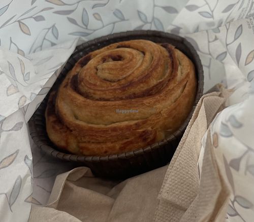 Vegan Cinnamon Roll  at VCE - Natoo in Venice