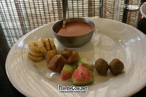 Desserts at a vegan meet-up at In The Pink in Bangalore