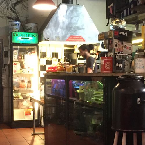 order at the counter then grab a table at Kafe 44 in Stockholm