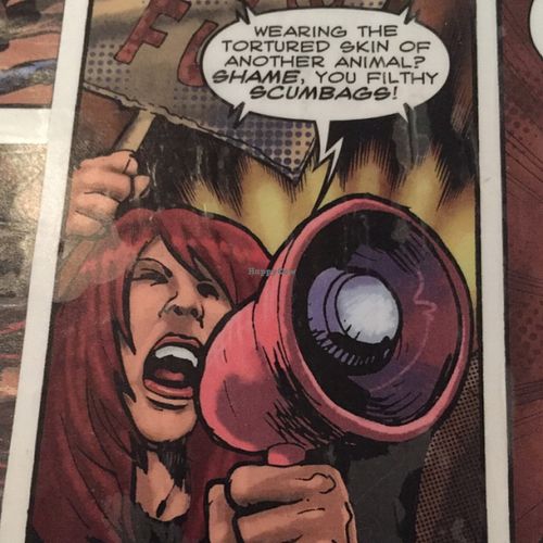 creative tabletops. this cafe is awesome.  at Kafe 44 in Stockholm