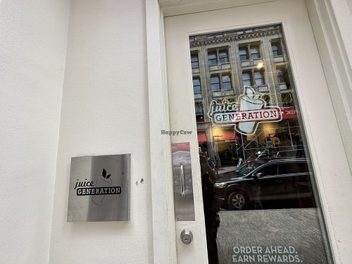 front  at Juice Generation - 18th St in New York City
