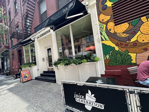 front  at Juice Generation - 18th St in New York City