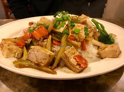 Spicy Tofu  at Thai House in Crescent City