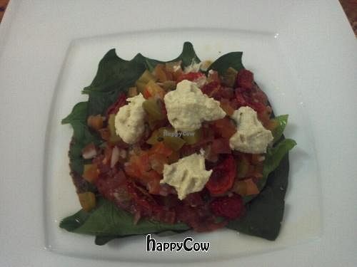 Raw Pizza at Artillery Arts Cafe in Phnom Penh