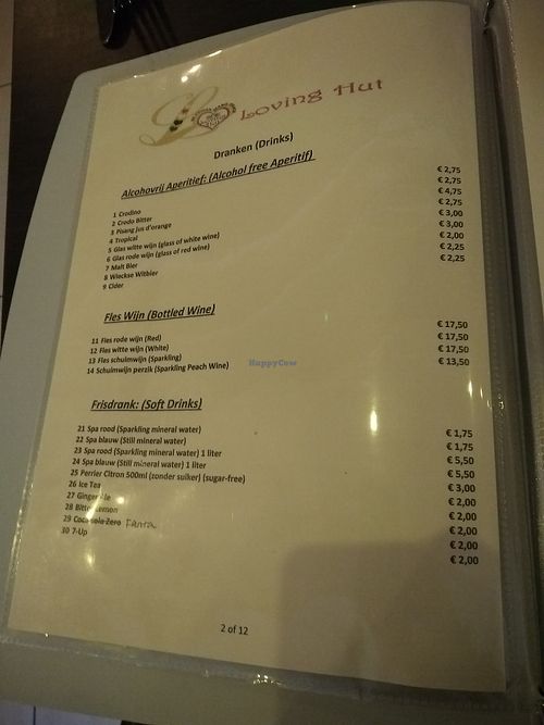 Loving Hut Maastricht - 100% Vegan Menu at Loving Hut in Maastricht