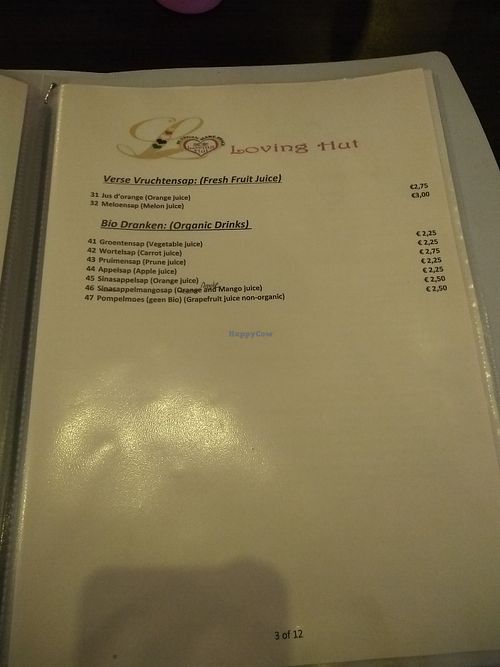 Loving Hut Maastricht - 100% Vegan Menu at Loving Hut in Maastricht