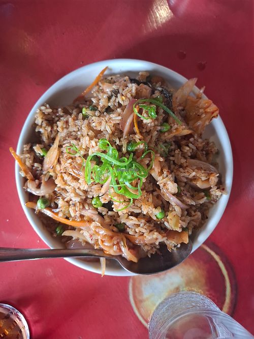 Kimchi rice at Master Kong in Mount Maunganui