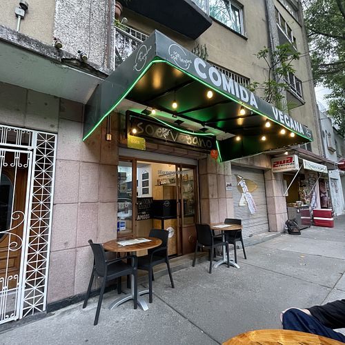 Seating.  That's all!  at Soe Vegano in Mexico City