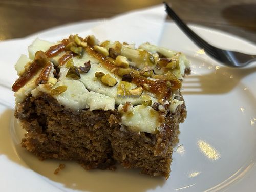VG carrot cake   at Northern Edge Coffee in Berwick-upon-tweed