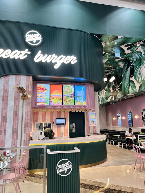 Storefront   at Neat Burger - Dubai Mall in Dubai