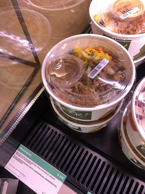 rice sweet potato chickpea peanut sauce  at BRU - EXKi - B Gates in Zaventem