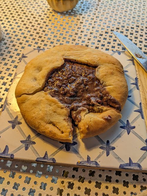 Bean bread at Modi in Mallorca