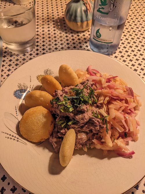 Georgian beans at Modi in Mallorca