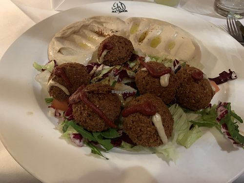 Falafel-Teller   at Al-Dar in Bremen