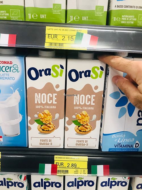 Walnut milk  at Conad Kosova in Pristina