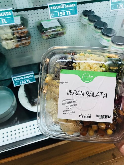 Vegan salad  at Nice to Fit You in Istanbul