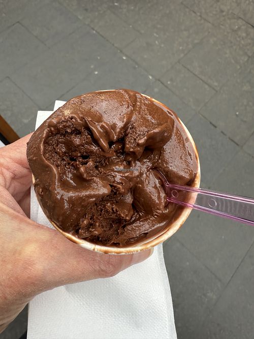   at Gelateria dei Gracchi in Rome