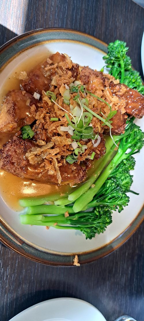 Soul's special deep fried tofu at Soul Vegan in Edinburgh