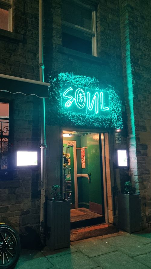 Main Entrance. Tuck away at a quiet street. at Soul Vegan in Edinburgh