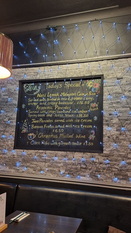 S at Soul Vegan in Edinburgh