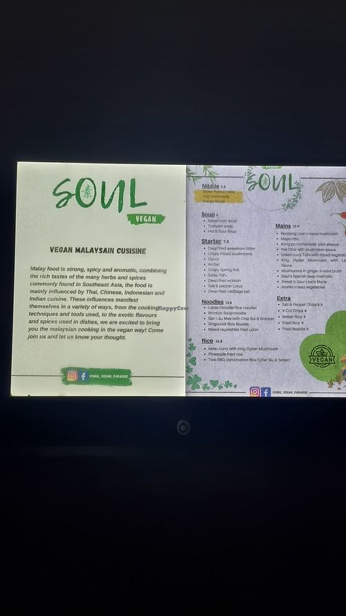  at Soul Vegan in Edinburgh