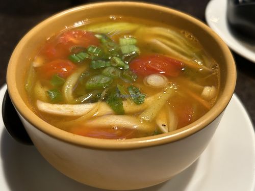 TomYam soup   at Soul Vegan in Edinburgh