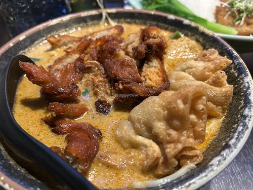 Laksa - phenomenonal   at Soul Vegan in Edinburgh