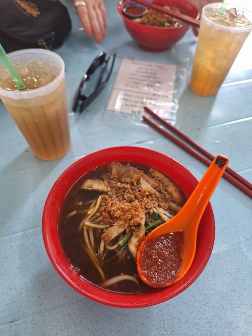  at Vegetarian noodles stall - 姐妹素食 in Penang