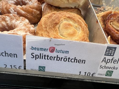 vegan danish  at Denn's Biomarkt in Berlin