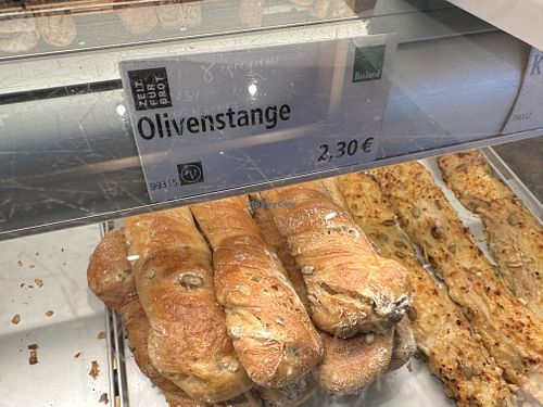 bread olive roll  at Denn's Biomarkt in Berlin